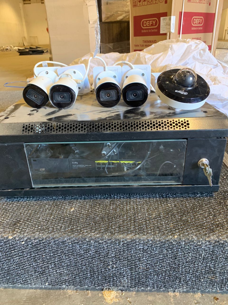 Cameras to be installed at OK Furniture Warehouse in Matsapha Swaziland